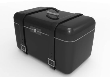 Beyaz arka plan üzerinde izole seyahat için bavul