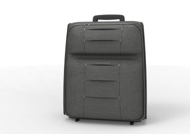 Beyaz arka plan üzerinde izole seyahat için bavul