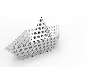 kağıt gemi 3d ayrı tut moduyla arka plan