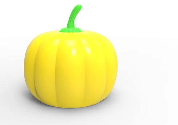 Calabaza Aislada Sobre Fondo Blanco — Foto de Stock