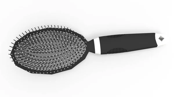 Hair Brush Isolate Background — Stock Photo, Image