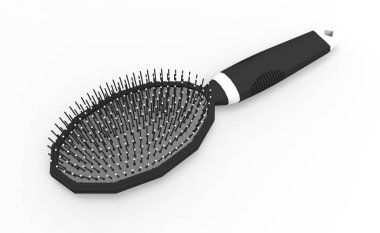 saç fırçası 3d ayrı tut moduyla arka plan