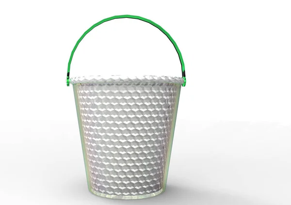 Bucket Isolate Background — Stock Photo, Image