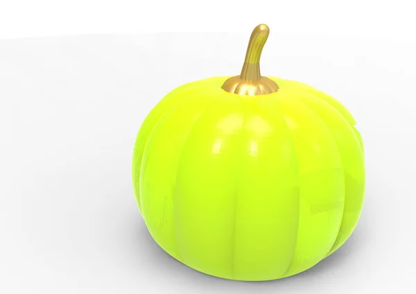 Calabaza Aislada Sobre Fondo Blanco — Foto de Stock