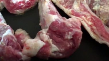 ızgarada yemek karşılamak yakın çekim