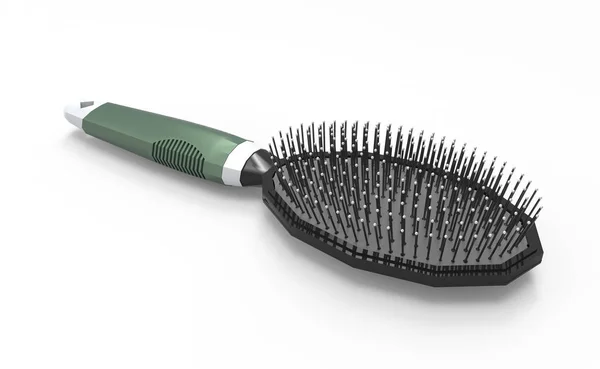 Hair Brush Isolate Background — Stock Photo, Image