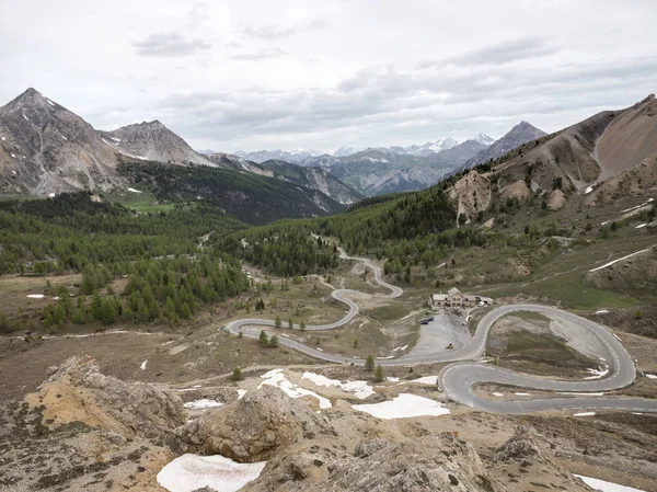 Panorama col dizoard gelen Fransız alps briancon yönüne haute Provence