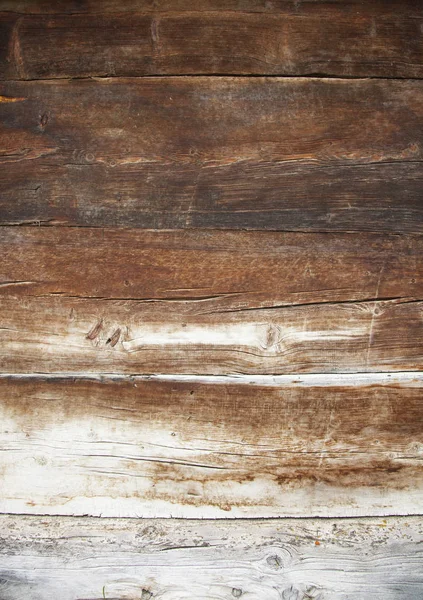 Close-up van zeer oud bruin houten verweerde planken van de deur of schuur — Stockfoto
