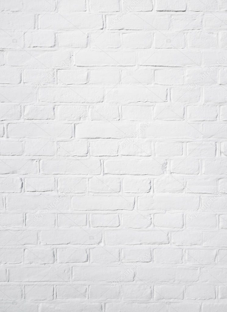 background consisting of vertical part of white washed brick wall