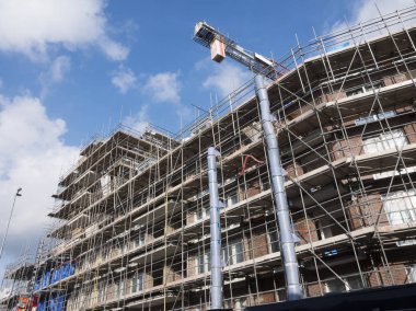 İskele çevresinde büyük utrecht oteli inşaat şantiye