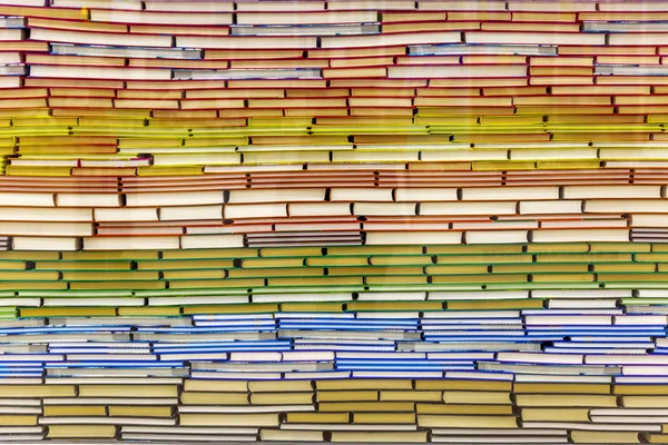 Big Mountain Stacked Books — Stock Photo, Image