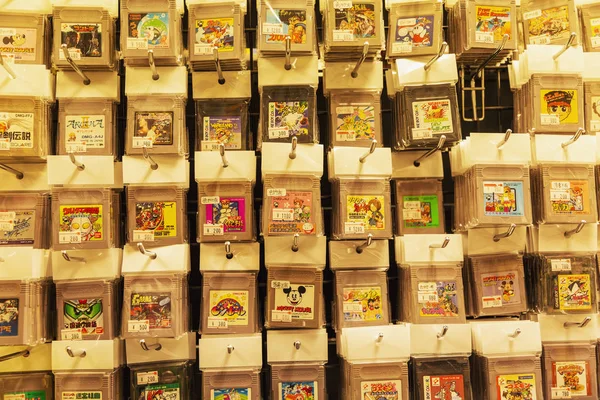Japón Tokio 2017 Cartuchos Para Nintendo Tienda — Foto de Stock