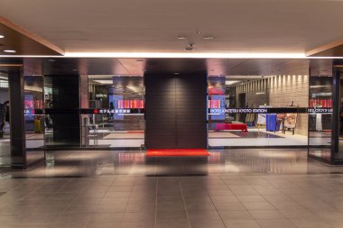 Japonya, Kyoto, 04/07/2017. Modern otel metro