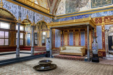 İstanbul, Türkiye, 05.22.2019: Topkapı'da Divan