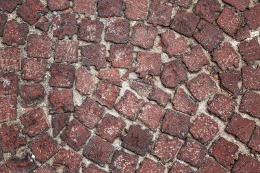 Eski kaldırım levhalarının çizimi