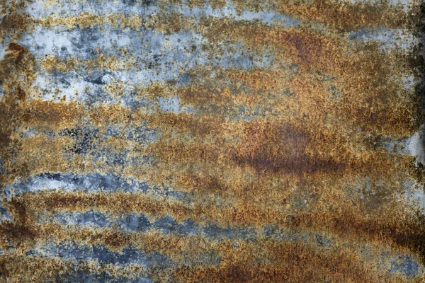 Texture of rusty iron sheet, background. Space for text.