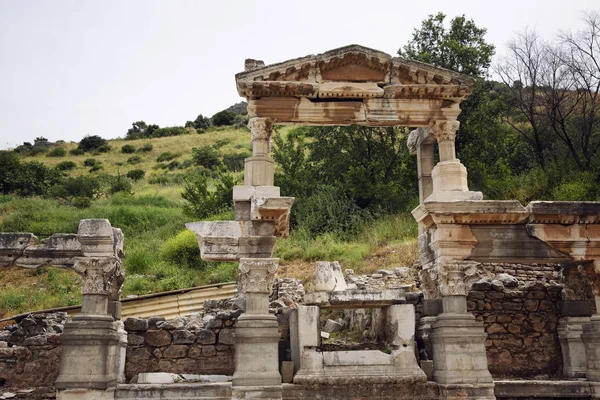 Die Ruinen der antiken Stadt. — Stockfoto