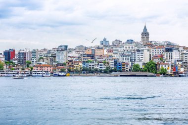 İstanbul, Türkiye, 05 / 22 / 2019: Büyük doğu kentinin güzel manzarası.