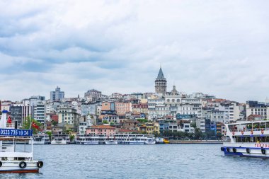 İstanbul, Türkiye, 05 / 22 / 2019: Büyük Paskalya kentinin güzel manzarası.