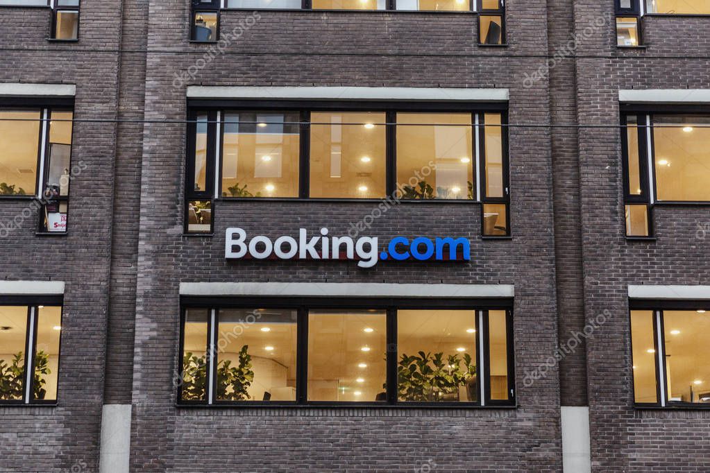 Amsterdam, Netherlands, 10/10/2019: Headquarters booking. Horizontal.