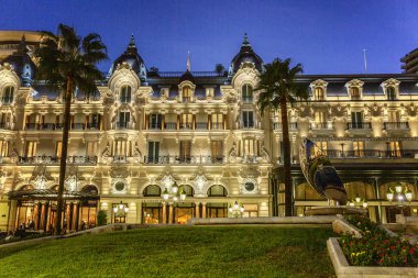 Monte Carlo, 10 / 05 / 2019: Akşam kentteki lüks otel