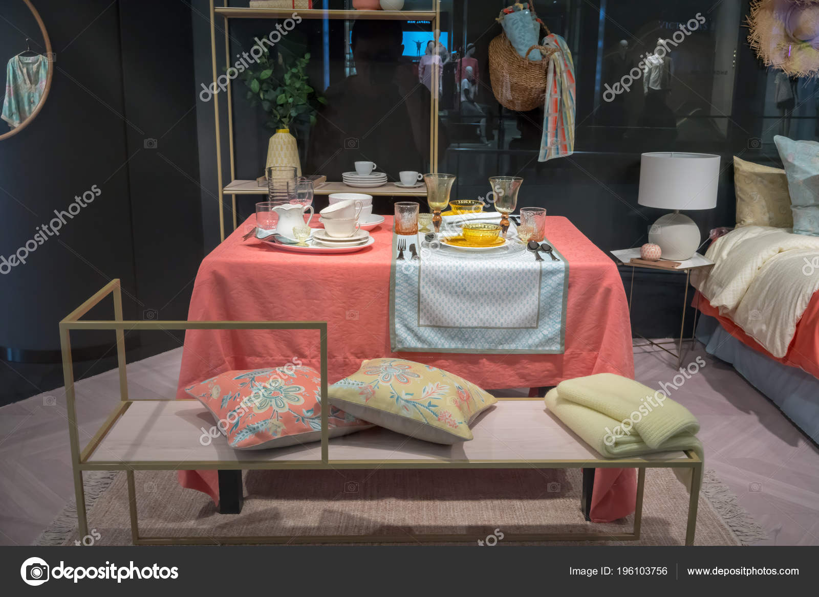 Tienda Zara Home Emquatier Bangkok Tailandia Marzo 2018 Lujo