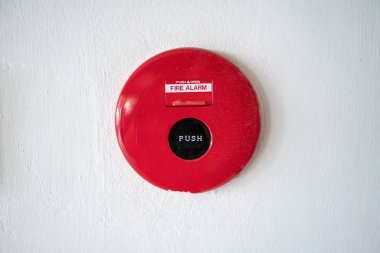 itme anahtarı yangın alarm beyaz Bankamatik izole