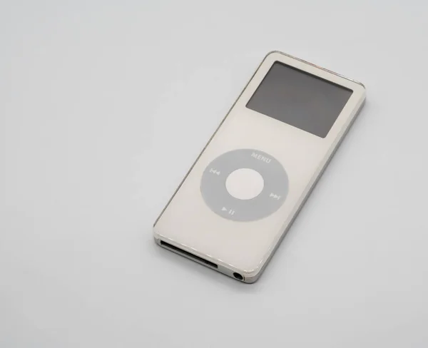 アップルの Ipod の音楽プレーヤー バンコク タイ王国 2018 Ipod Nano 2005 スタジオ撮影 — ストック写真