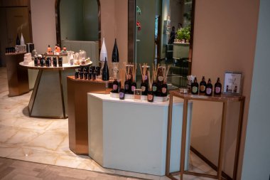 ERB Gaysorn Köyü, Bangkok, Tayland, 25 Ekim 2018: eve koku ürünleri'ndeki modern tarzı.