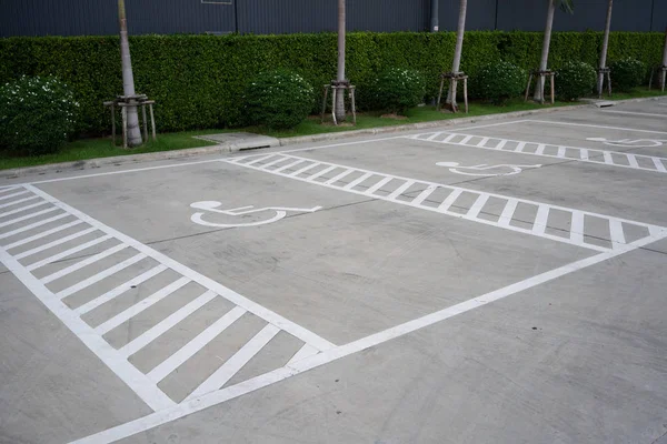Cartello Internazionale Parcheggio Disabili Parcheggio Segnale Parcheggio Prioritario — Foto Stock