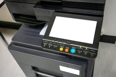 yazıcı paneli, yazıcı tarayıcı lazer ofis fotokopi makinesi 