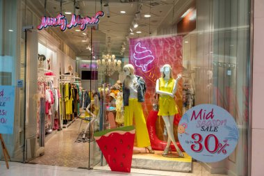 Misty Mynx mağazası at Emquatier, Bangkok, Tayland, 25 Nisan 2019 : 