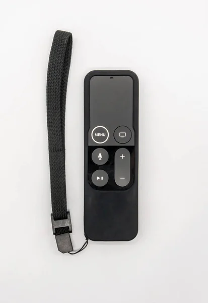 Apple TV remote : Bangkok, Thailand-  May 30, 2019 — Stock Photo, Image