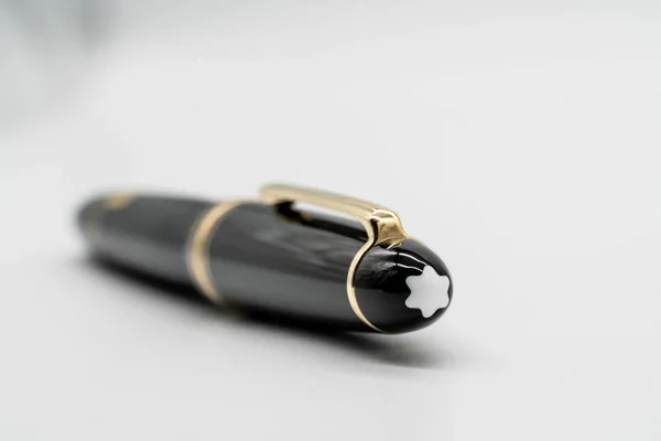 stock image Montblanc Meisterstuck. Bangkok, Thailand - July 13, 2019