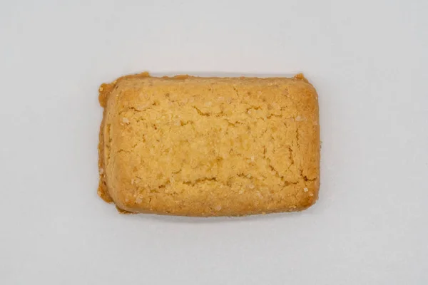 Biscoito caseiro isolado em branco — Fotografia de Stock