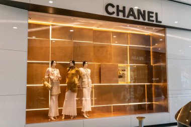 Emquatier de Chanel Dükkanı, Bangkok, Tayland, 7 Temmuz 2019