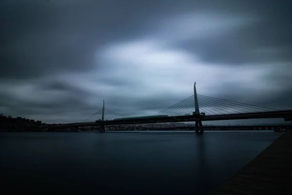 Halic Metro Bridge Estambul — Foto de Stock