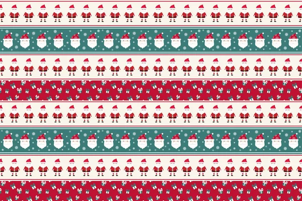 Neşeli Noel desen sorunsuz. Noel duvar kağıdı. Hediye paketi, duvar kağıdı, web afiş arka plan, kağıt ve kumaş desenleri kaydırma için sonsuz doku.