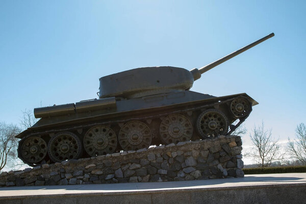 Tank of the Second World War t - 34.
