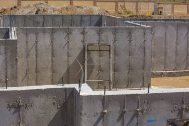 Eagle Mountain house foundation çimento