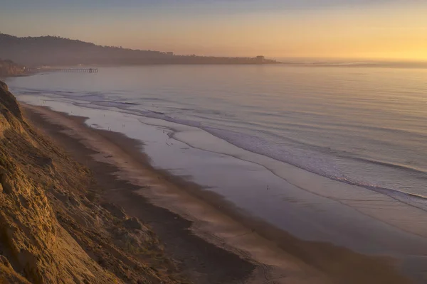 Vista costeira da praia dos negros na Califórnia — Fotografia de Stock