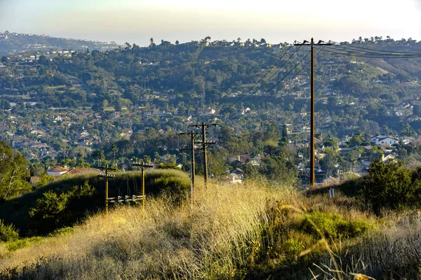 Wandern hügel in san clemente mit aussicht — Stockfoto