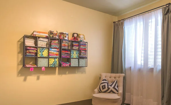 Quarto de Hobby para costura em casa — Fotografia de Stock