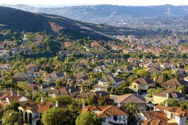 San Clemente evleri yürüyüş üzerinden görüldü