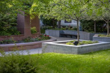 Tapınak park Meydanı'nda tezgah