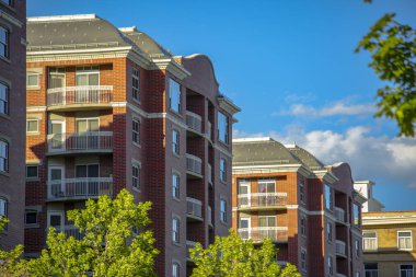 Konut tuğla buldings şehir