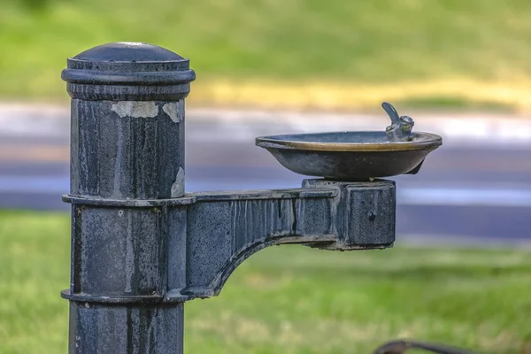 Fuente de agua Salt Lake City en el parque — Foto de Stock