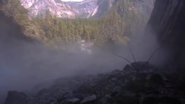 Yosemite Falls çekimde gölge kaydırma
