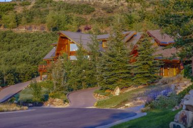 Bir cul de sac Dağları'nda evlerine