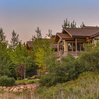 Lüks Kabin evler Park City Utah Meydanı'nda